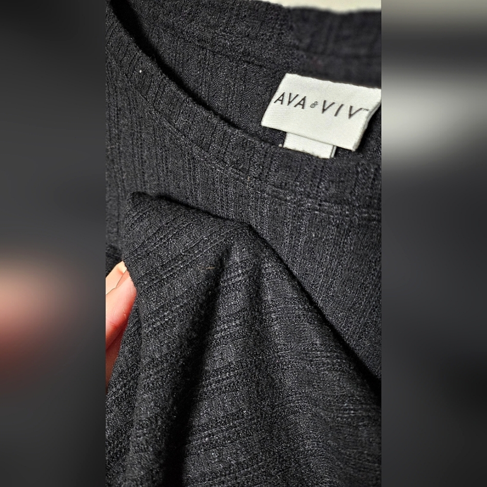 Ava & Viv Sweater Top Size 1X